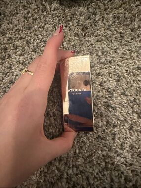 Patrick Ta Eye Cream in Rose Gold Metallic Packaging